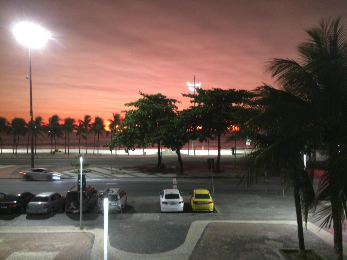 Quarto Loft Com Vista Mar Av Atlantica Rio de Janeiro Kültér fotó